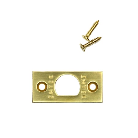 Emtek Bright Brass Faceplate EMFPS3 EMFPS3